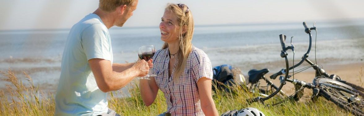 Gemütliches Picknick am Strand auf Sylt