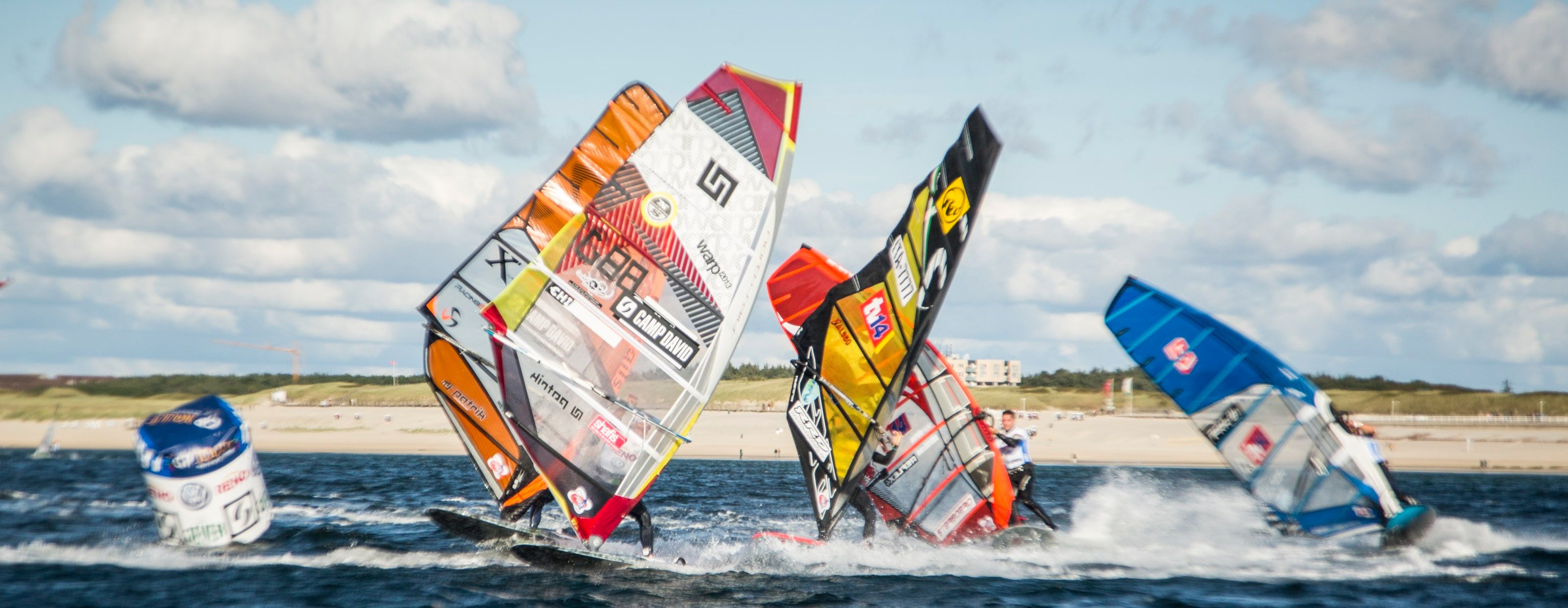 Windsurfer vor Sylt