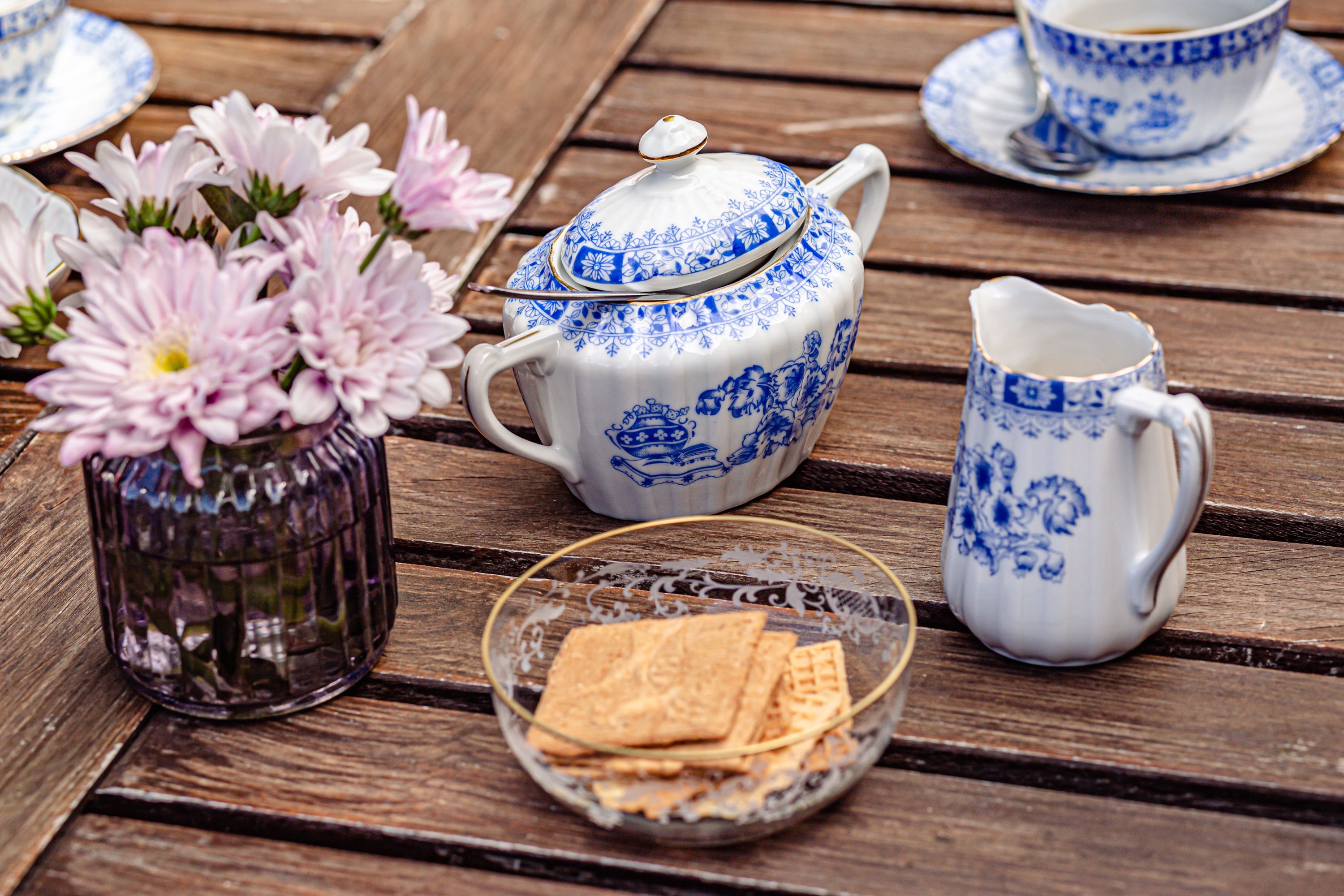 Kaffee und Kuchen im  Hans-Momsen-Haus in Fahretoft.