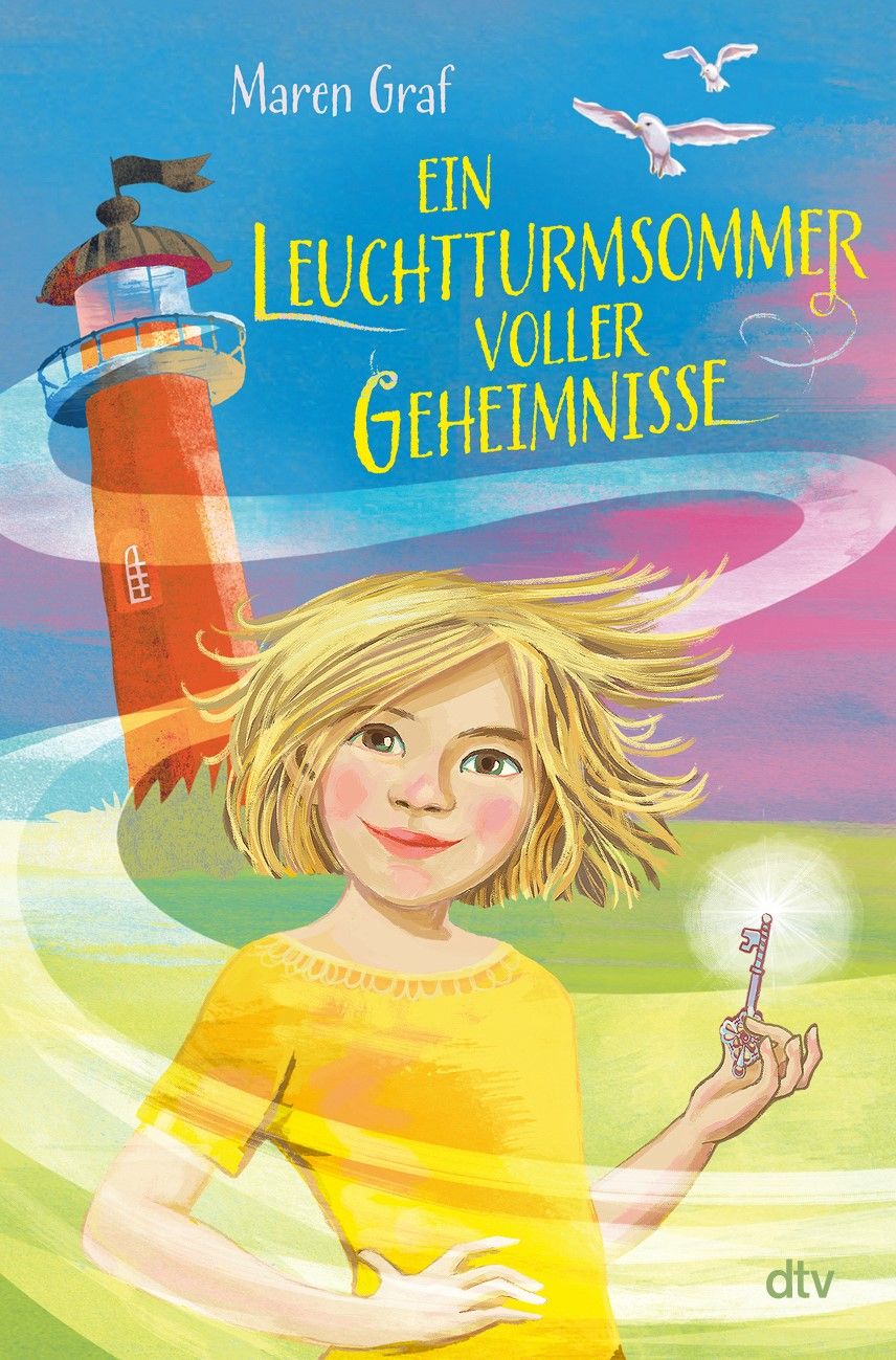 Cover zum Kinderbuch "Ein Leuchtturmsommer voller Geheimnisse"