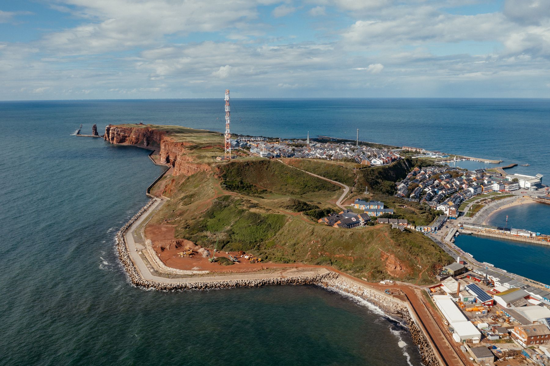 Helgoland von oben