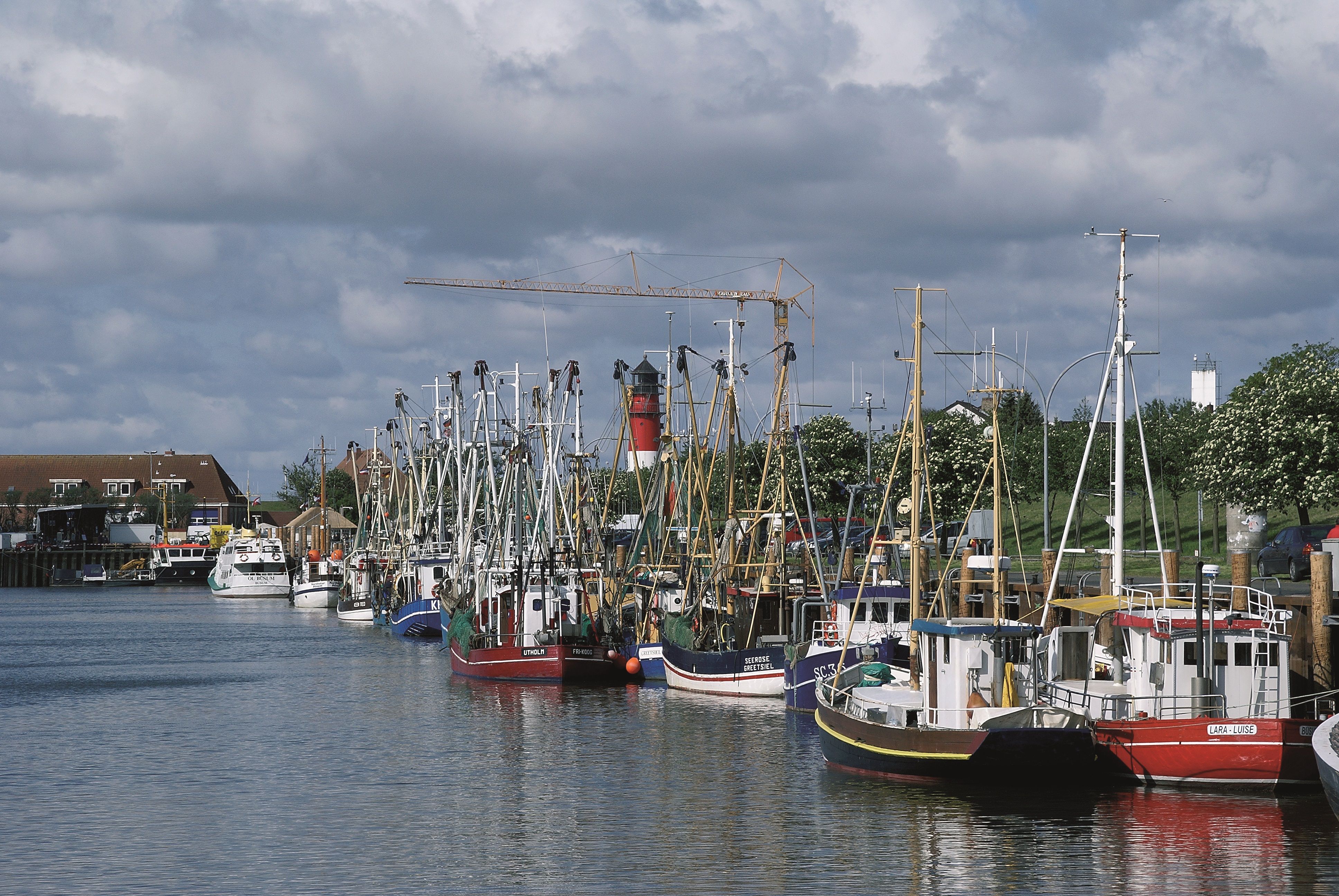 Der Hafen in Büsum