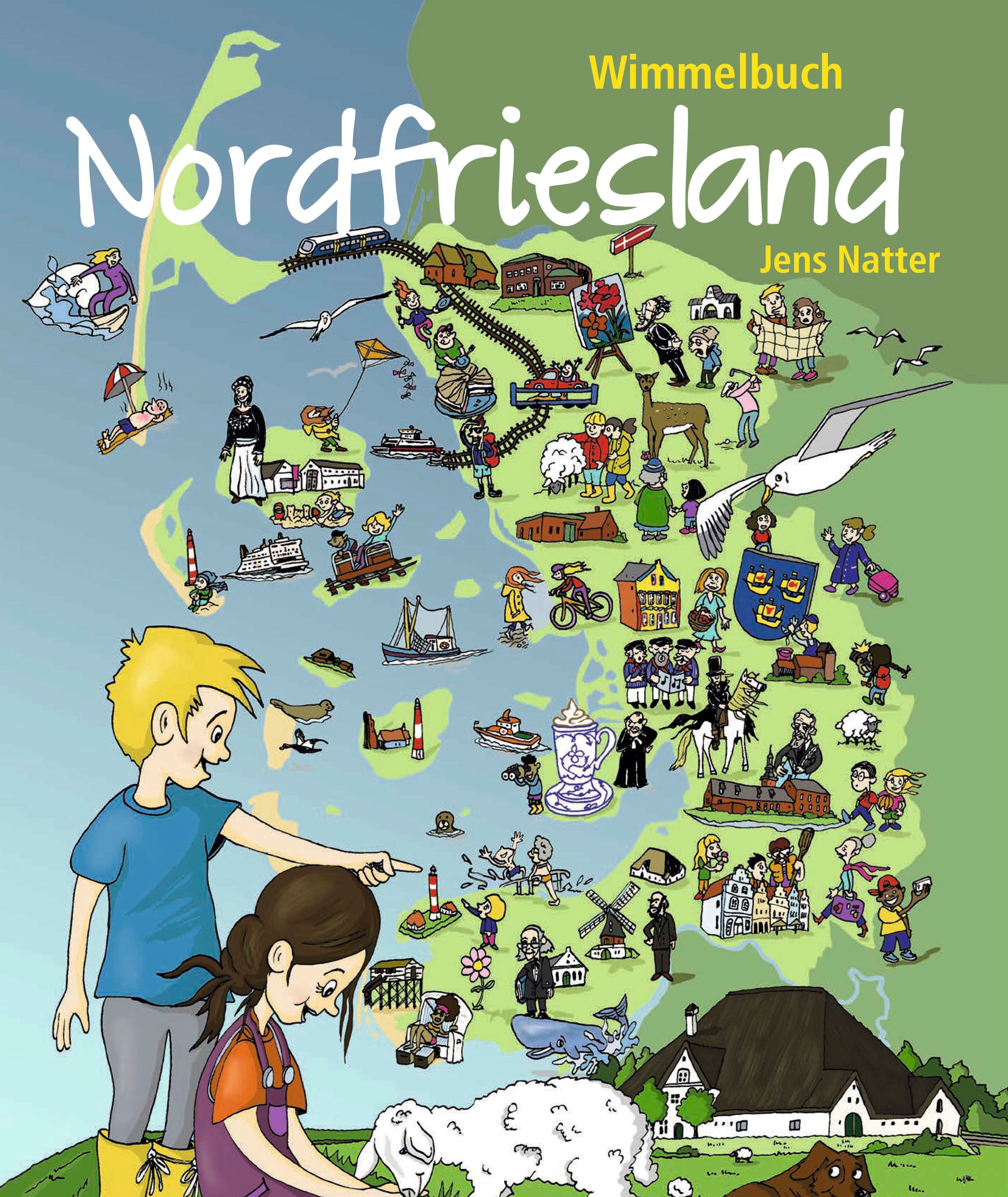 Cover "Wimmelbuch Nordfriesland"