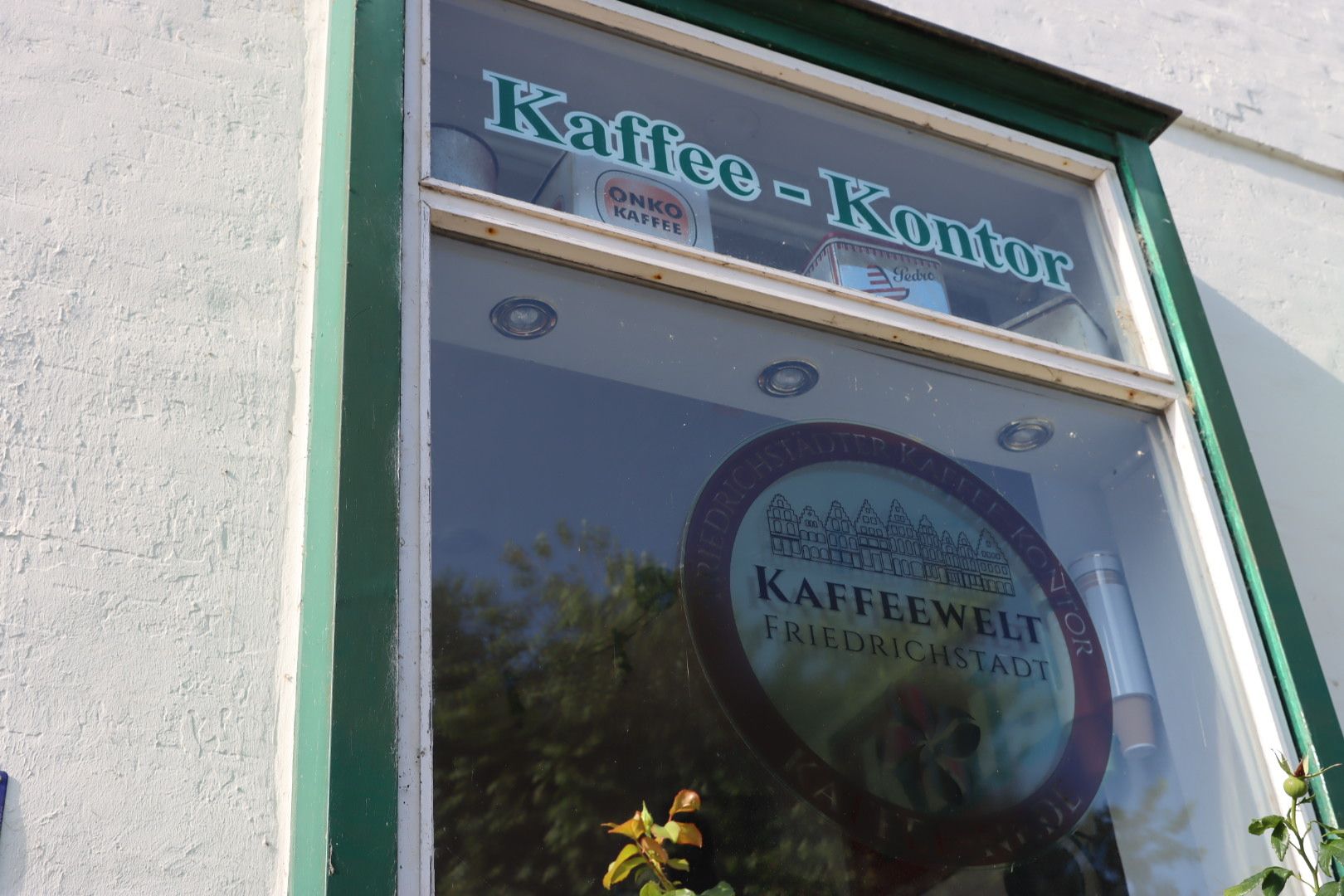 Außenansicht des Friedrichstädter Kaffee-Kontor