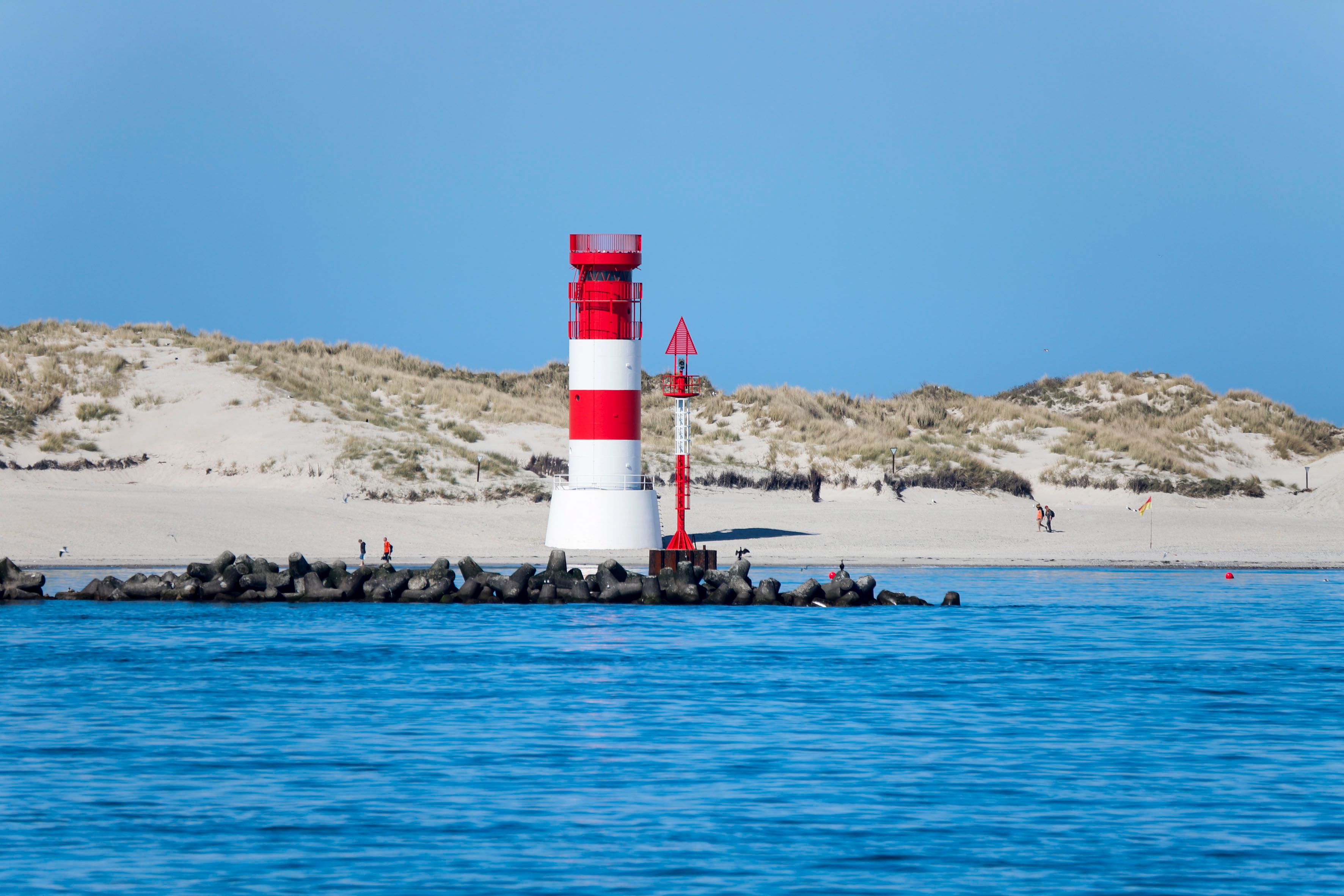 Der Südstrand der Helgoländer Düne