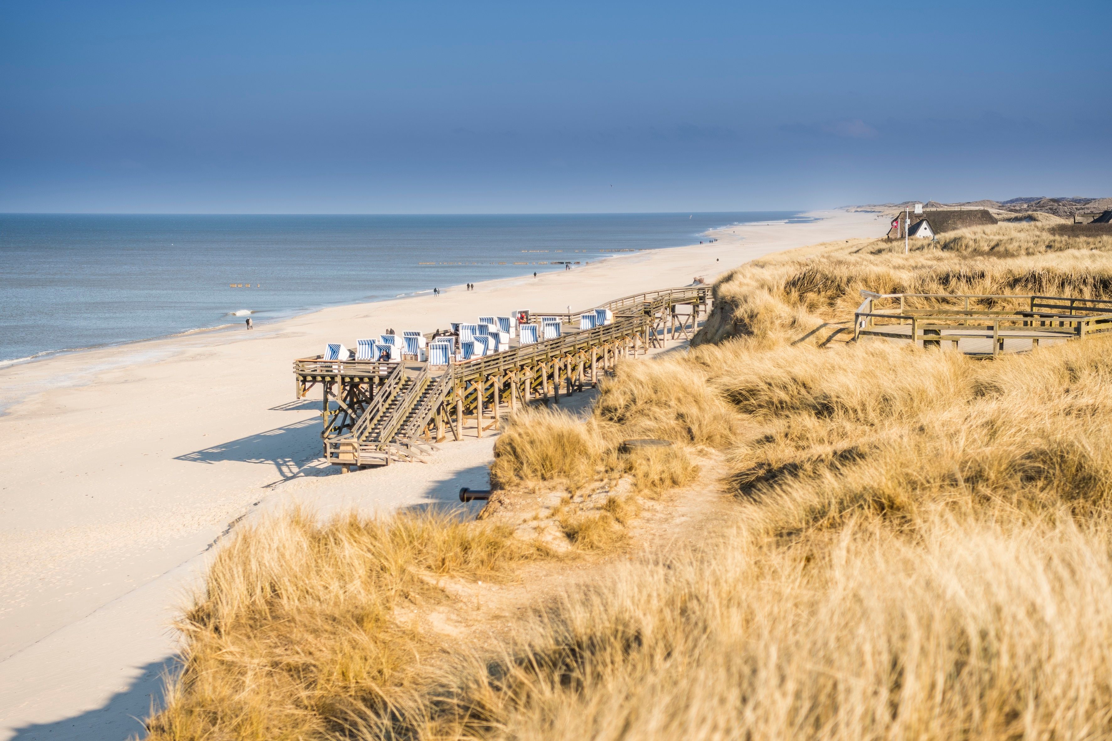 Kliff Kampen auf Sylt