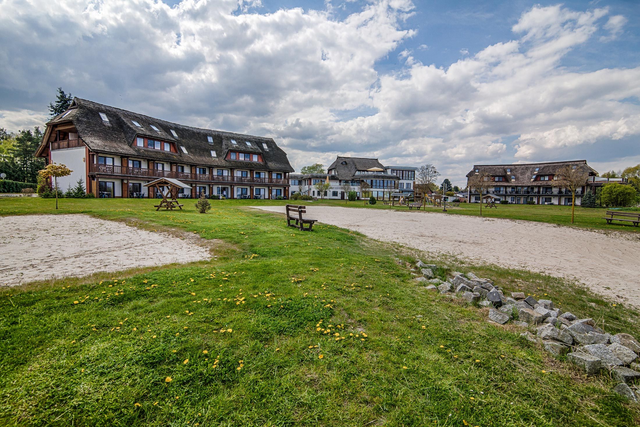 Außenansicht des Haffhus Hotel & Spa in Ueckermünde 