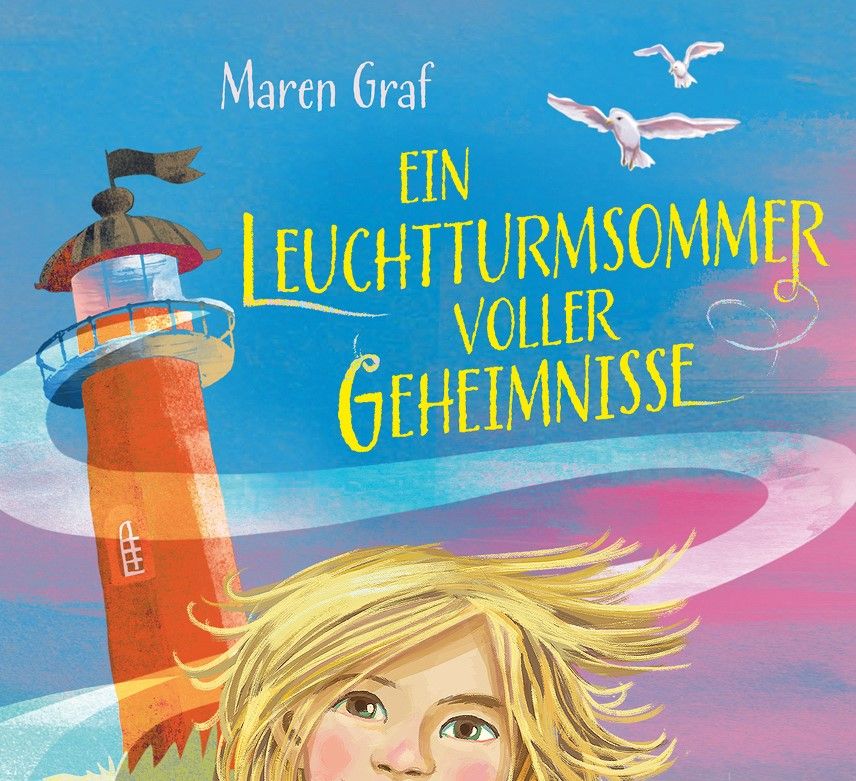 Cover zum Kinderbuch "Ein Leuchtturmsommer voller Geheimnisse"